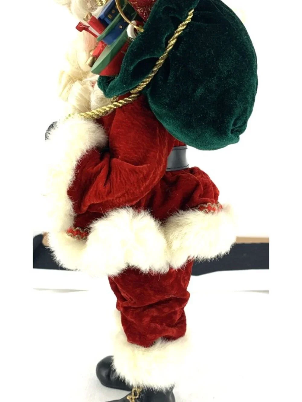 Black Santa Figurine Train 15